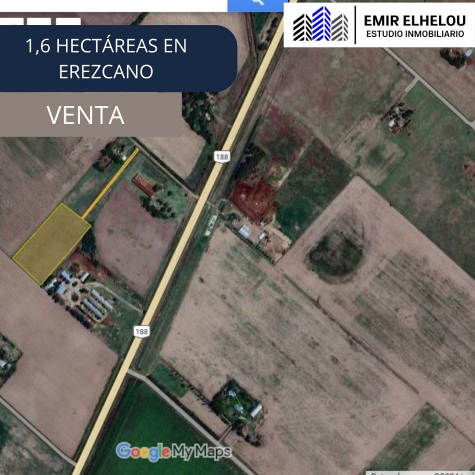 Campo de 1,6 Hectareas en Erezcano ideal descanso