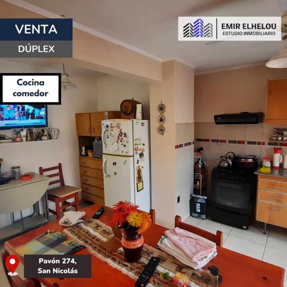 Duplex de 3 dormitorios con cochera en B° Saavedra