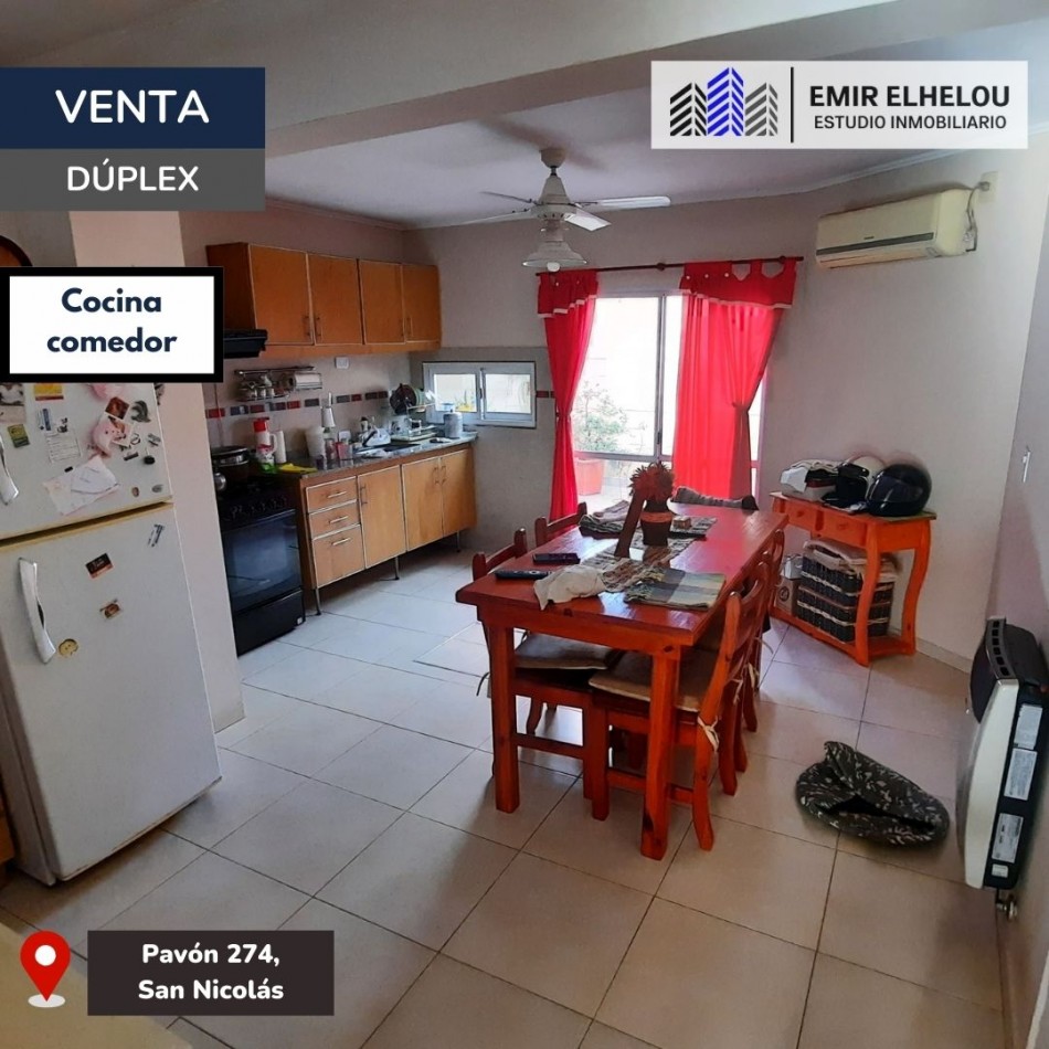 Duplex de 3 dormitorios con cochera en B° Saavedra