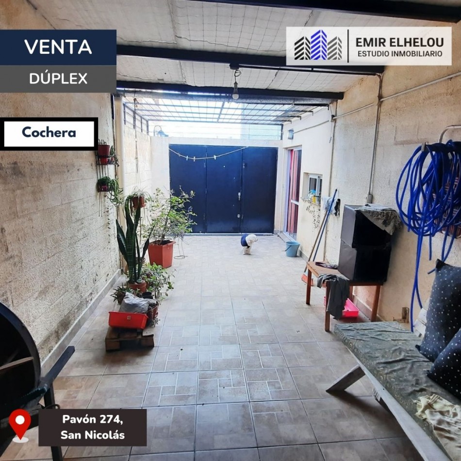 Duplex de 3 dormitorios con cochera en B° Saavedra