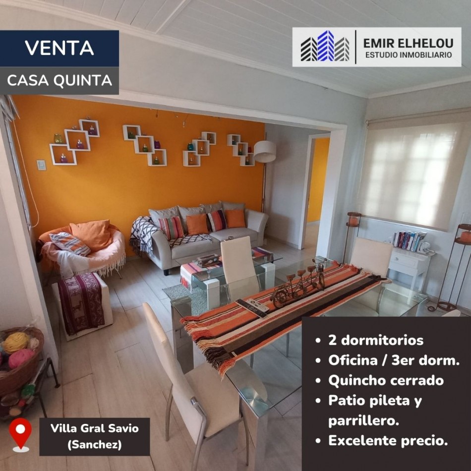 Hermosa casa en Villa General Savio (Sanchez)