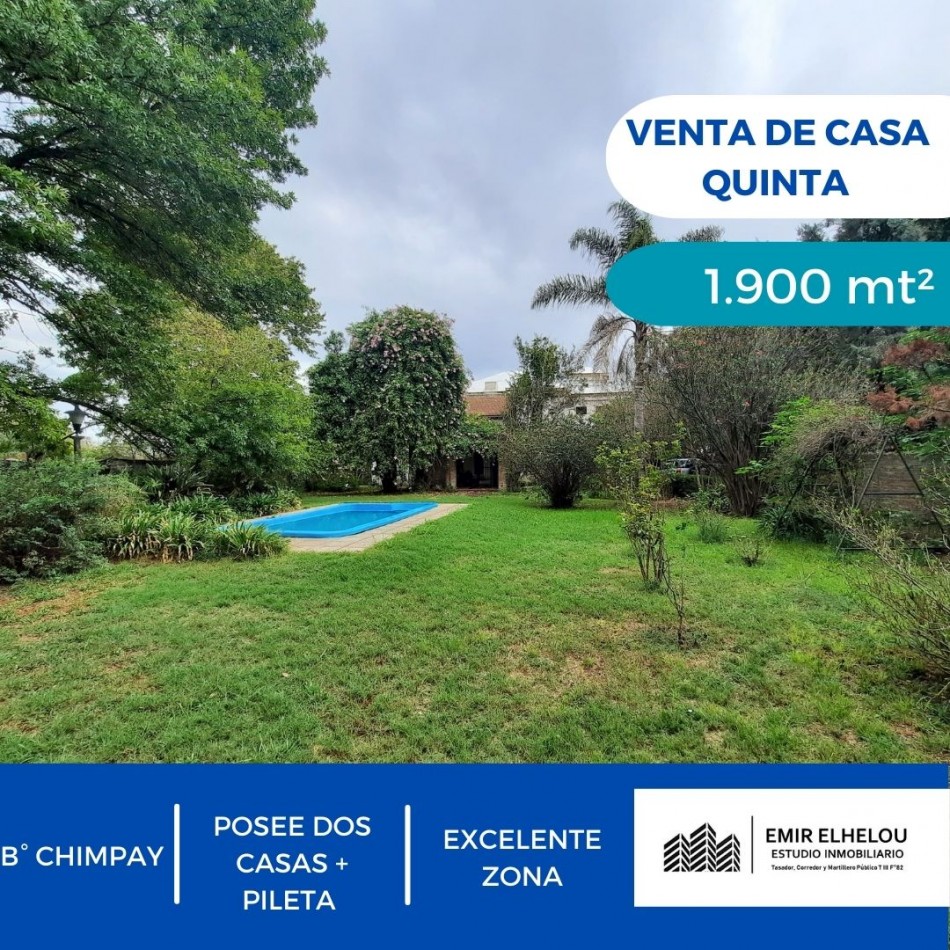Casa Quinta en Barrio Chimpai