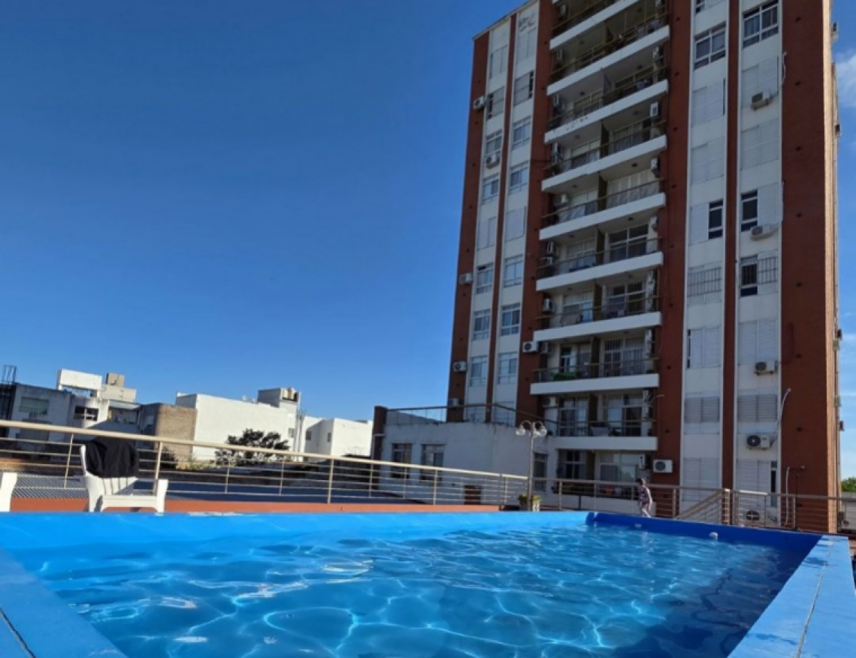 Rebajado!! Departamento de 2 dormitorios con cochera y amenities en centro de San Nicolas