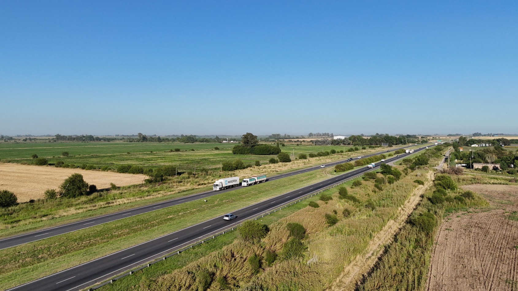 Campo de 12,5 hectareas en San Nicolas (Sobre Autopista Bs As Rosario)