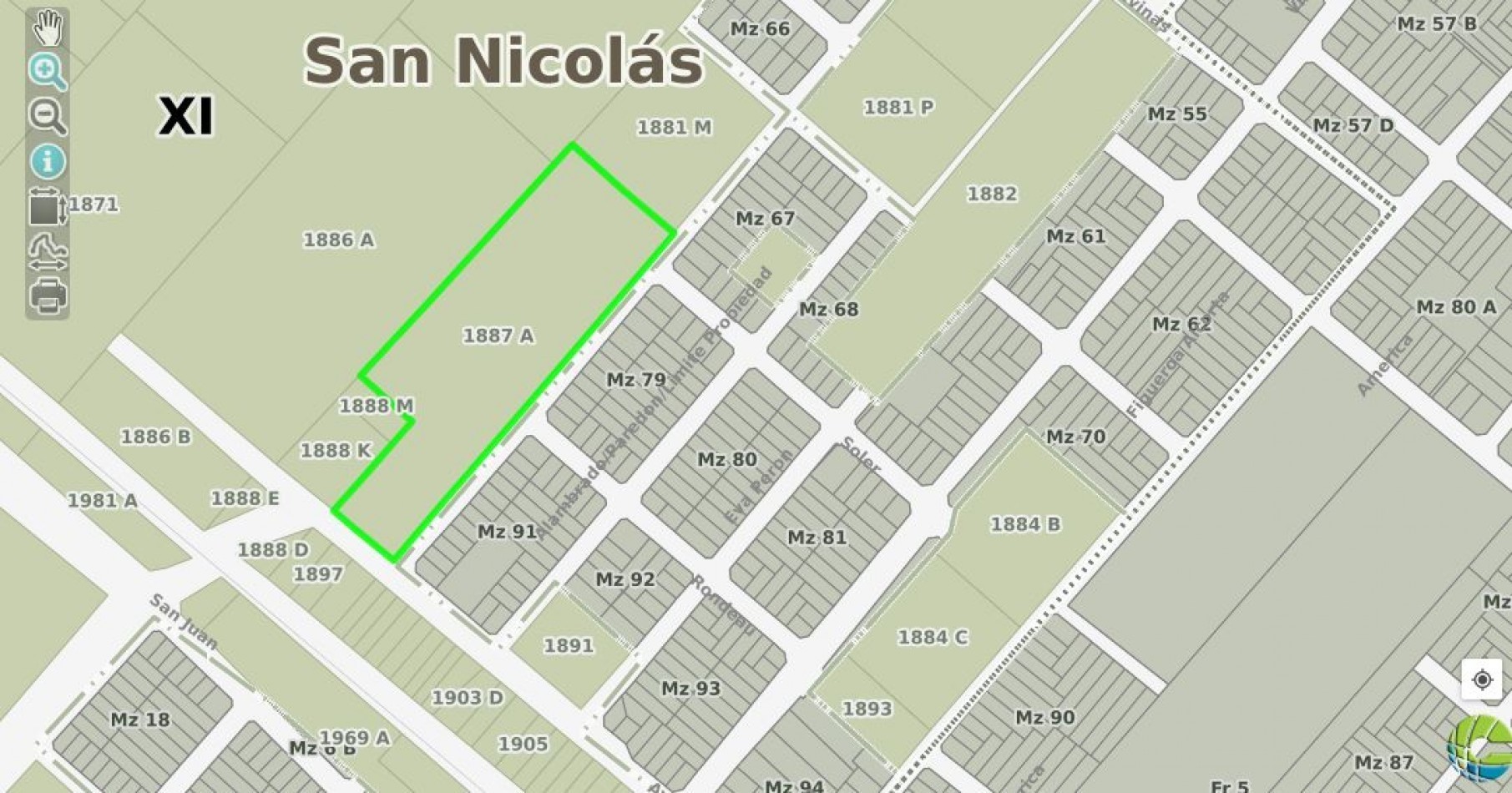 Fraccion de campo de 2,7 hectareas ideal loteo o proyecto comercial