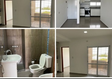 Departamento de 1 dormitorio con cochera y espacio vehicular en Balcarce 346