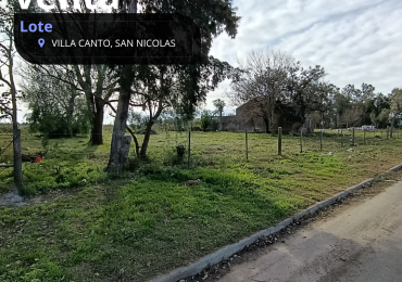 GRAN LOTE DE 2303 MT² UBICADO EN VILLA CANTO