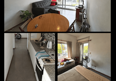 Departamento de 1 dormitorio con cochera en Roca y Garibaldi