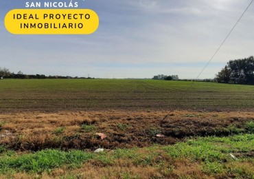 Excelente campo de 4,5 hectareas sobre Ruta 188 (multiples proyectos)