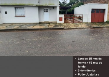 Casa de 3 dormitorios en amplio lote en General Rojo